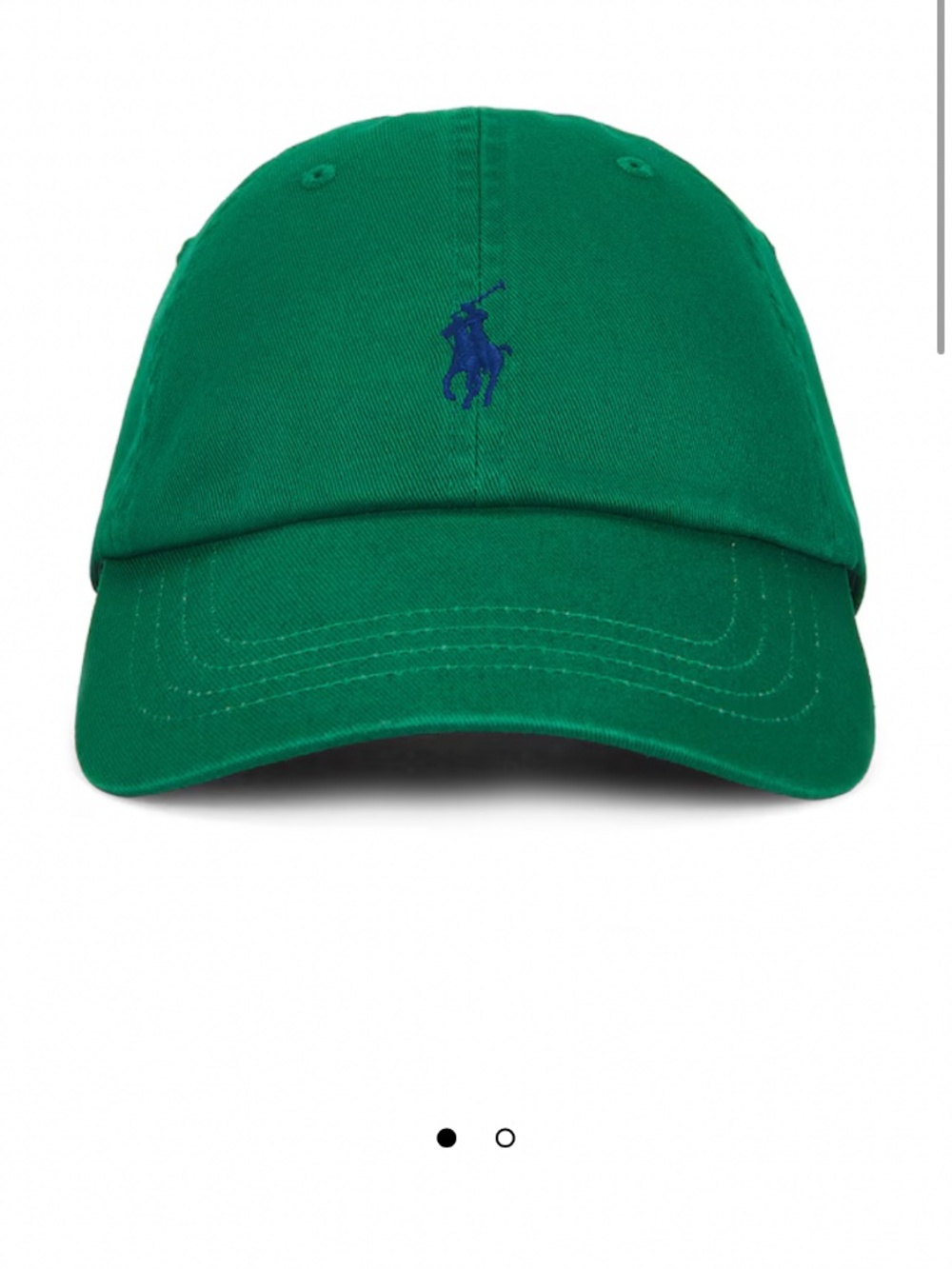 New Ralph Lauren Baseball Cap Billiard Green